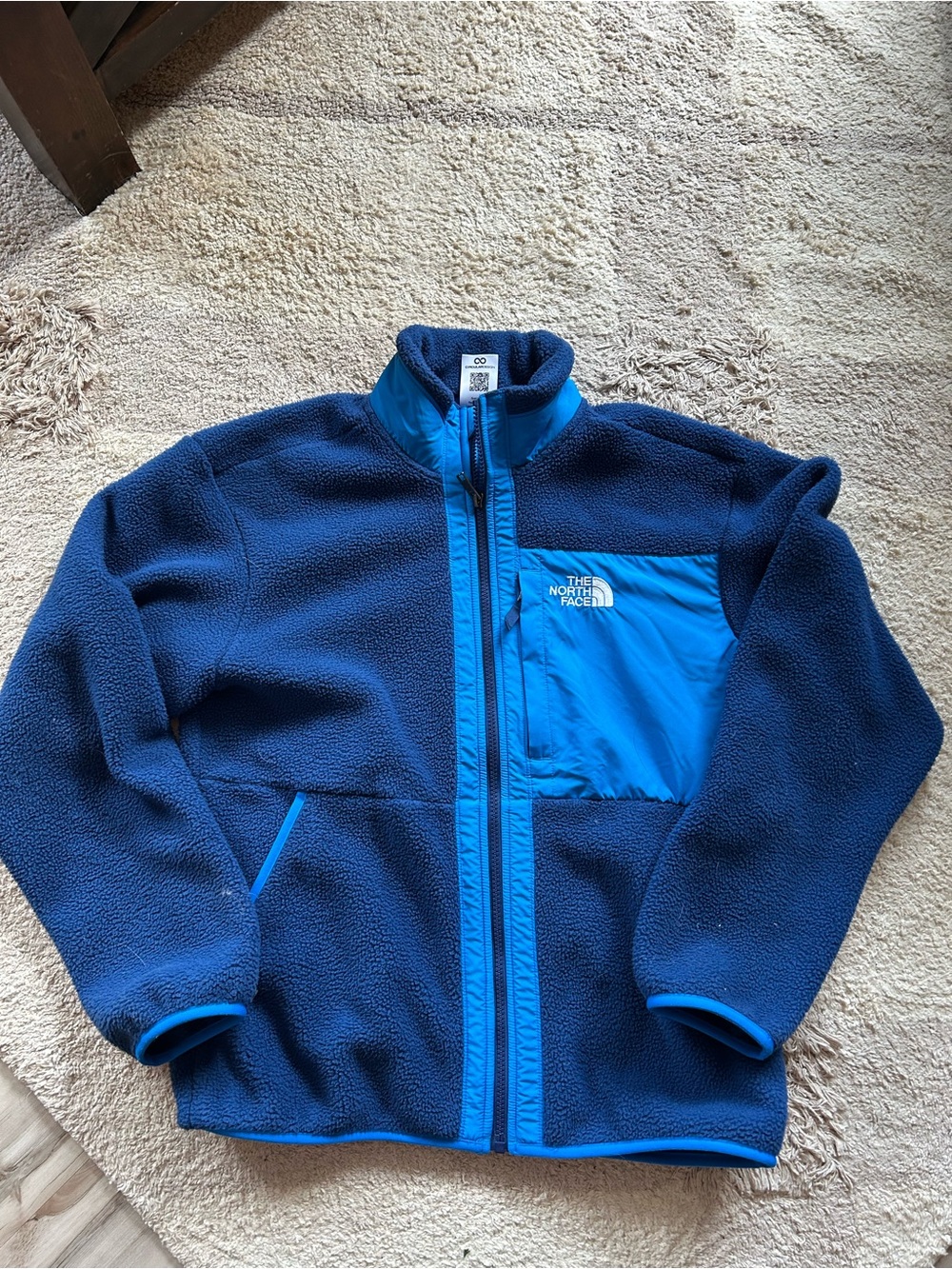 The North Face Royal Blue Fleece Zip Up